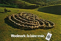 Publicité pour Woolmark
